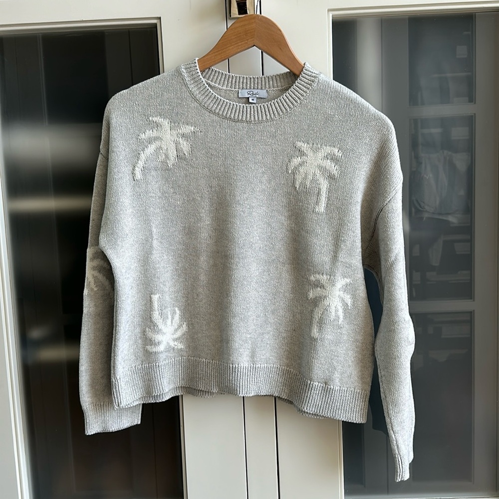 Rails - Knit Palm Sweater.
